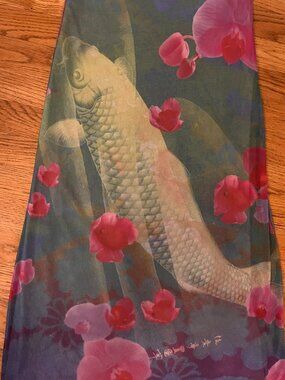 Original 90s slip dress, size 4-6, unusual pattern, beautiful colors!